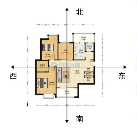 看户型|涨知识丨1分钟教你如何看懂户型图！